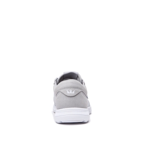 Mens Supra Low Top Shoes HAMMER RUN Grey/White/white | AU-91268